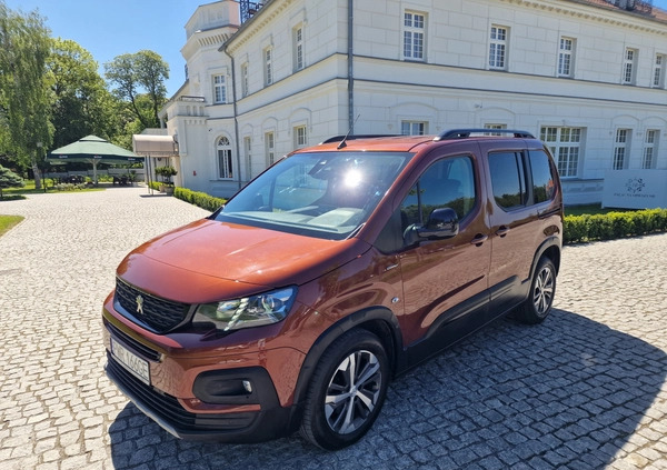 Peugeot Rifter cena 78900 przebieg: 91000, rok produkcji 2019 z Września małe 79